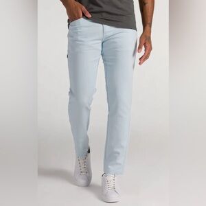 BYLT Tech Denim Everyday Pant 2.0. Light Blue. 30”
